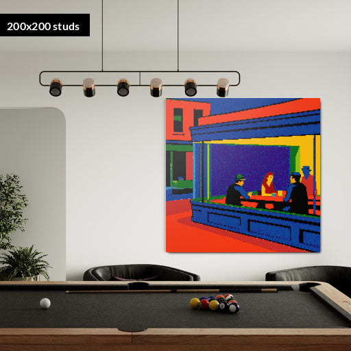 200*200studs, 160*160cm, 63*63inch