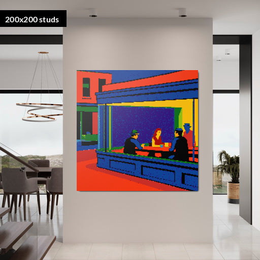 200*200studs, 160*160cm, 63*63inch