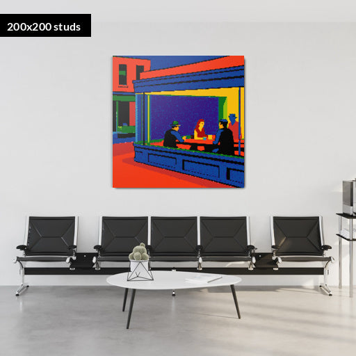 200*200studs, 160*160cm, 63*63inch