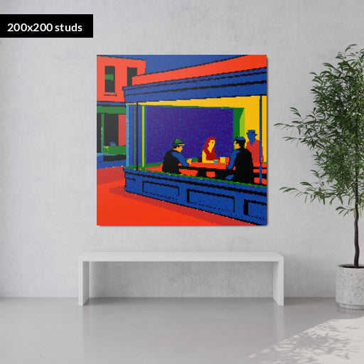 200*200studs, 160*160cm, 63*63inch