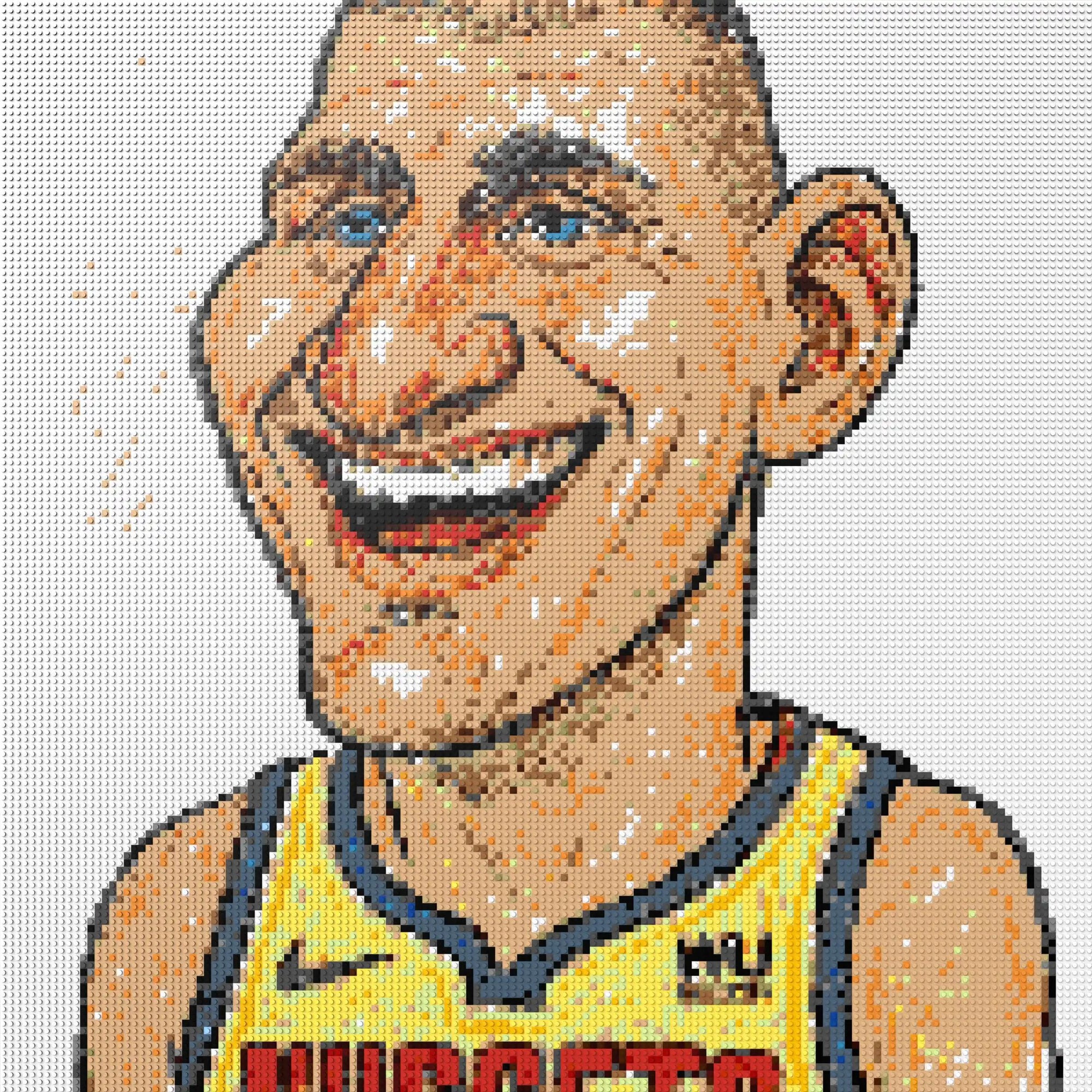 150*150studs, 120*120cm, 47,25*47,25inch