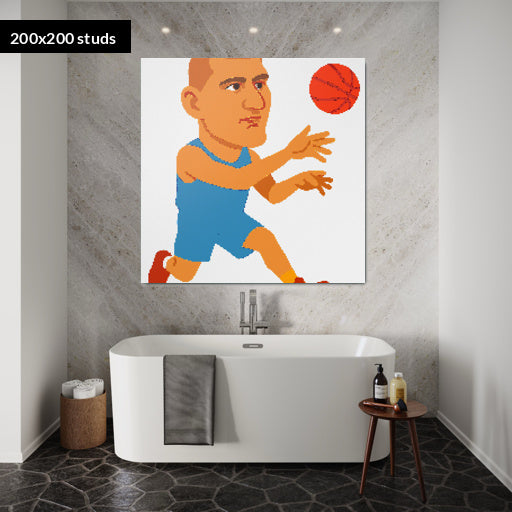 200*200studs, 160*160cm, 63*63inch