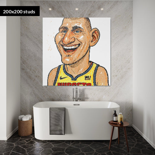 200*200studs, 160*160cm, 63*63inch