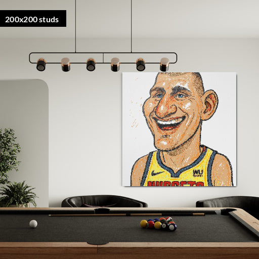 200*200studs, 160*160cm, 63*63inch