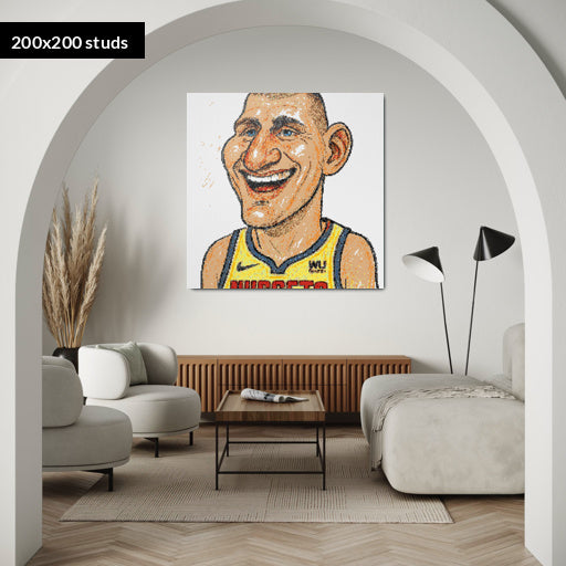 200*200studs, 160*160cm, 63*63inch