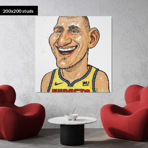 200*200studs, 160*160cm, 63*63inch