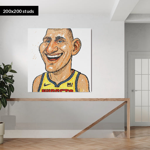 200*200studs, 160*160cm, 63*63inch