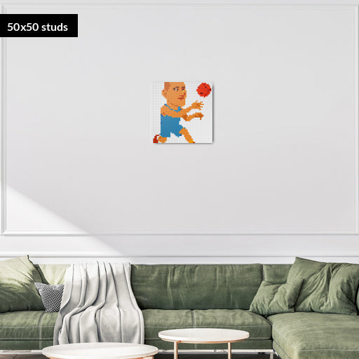 50*50studs, 40*40cm, 15,75*15,75inch