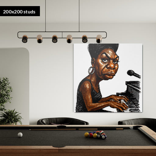 200*200studs, 160*160cm, 63*63inch