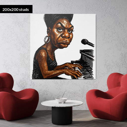 200*200studs, 160*160cm, 63*63inch