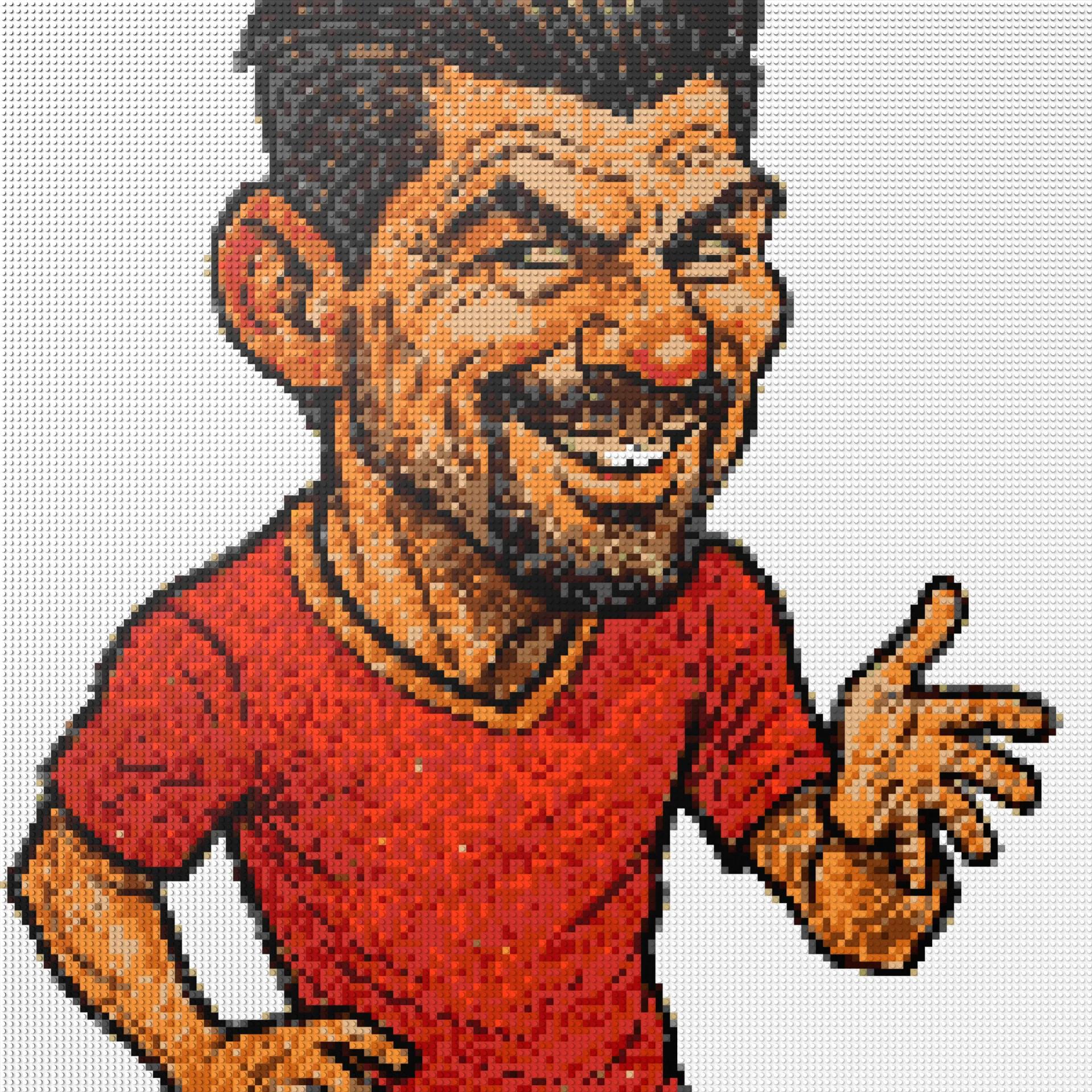 150*150studs, 120*120cm, 47,25*47,25inch