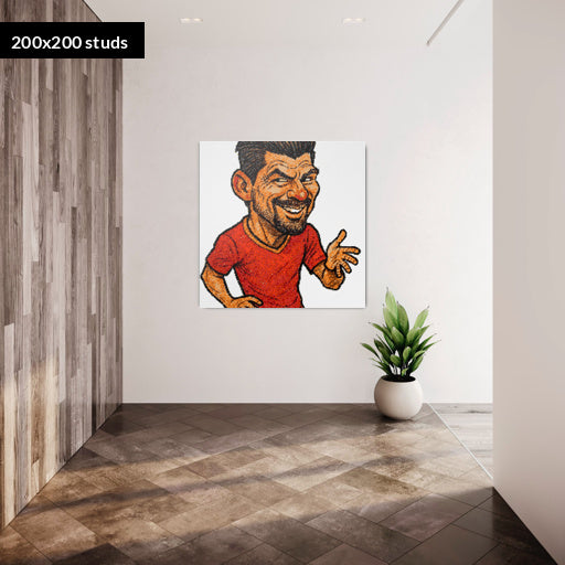 200*200studs, 160*160cm, 63*63inch