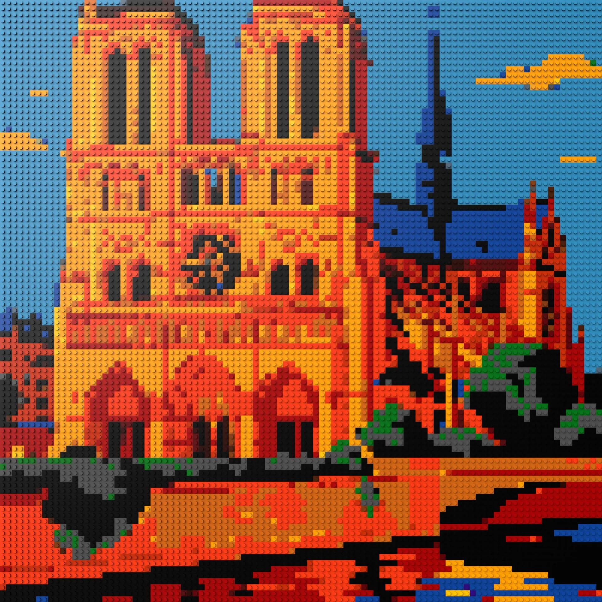 100*100studs, 80*80cm, 31,5*31,5inch