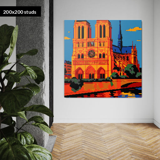 200*200studs, 160*160cm, 63*63inch