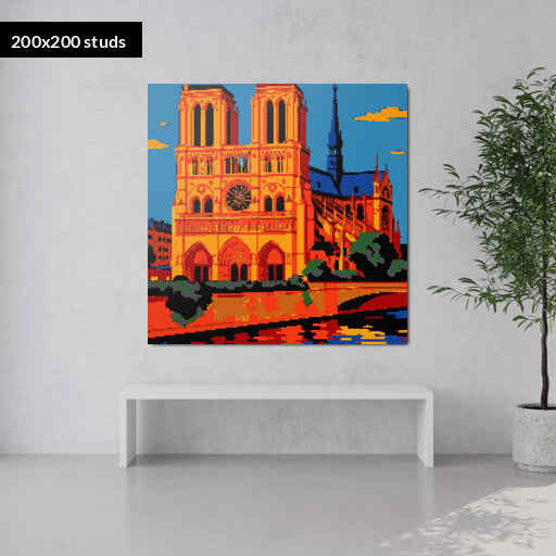 200*200studs, 160*160cm, 63*63inch