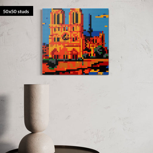 50*50studs, 40*40cm, 15,75*15,75inch
