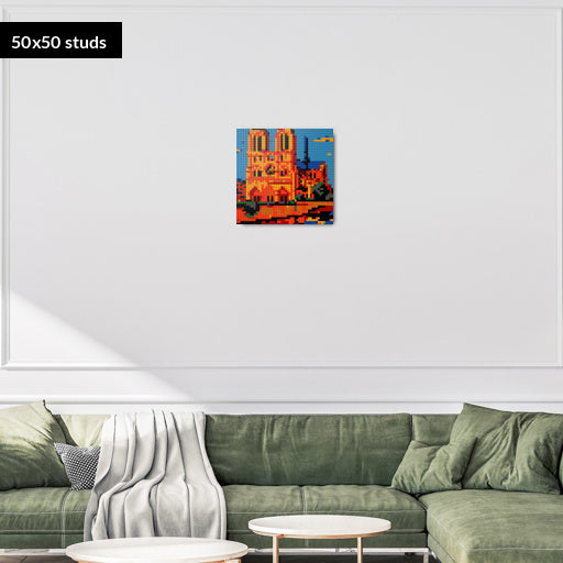 50*50studs, 40*40cm, 15,75*15,75inch