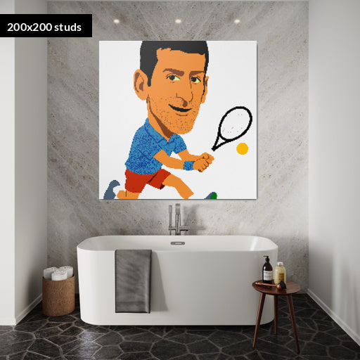 200*200studs, 160*160cm, 63*63inch