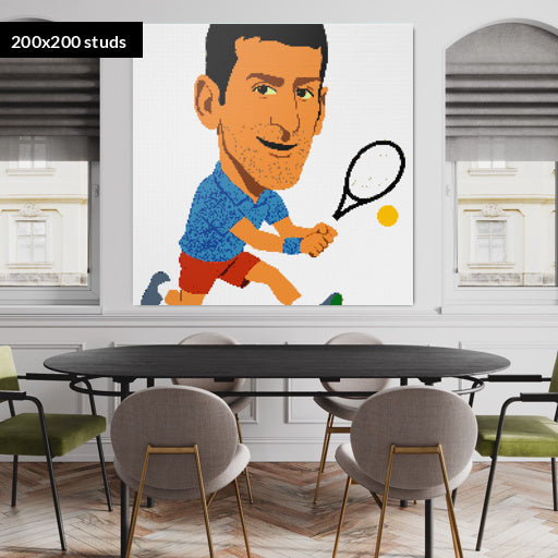 200*200studs, 160*160cm, 63*63inch