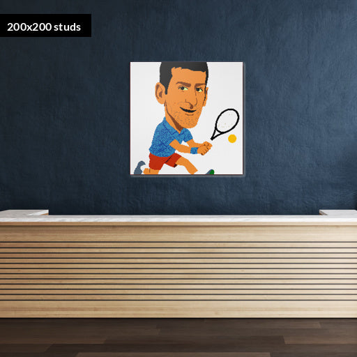 200*200studs, 160*160cm, 63*63inch