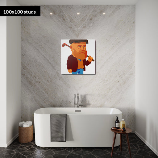 100*100studs, 80*80cm, 31,5*31,5inch
