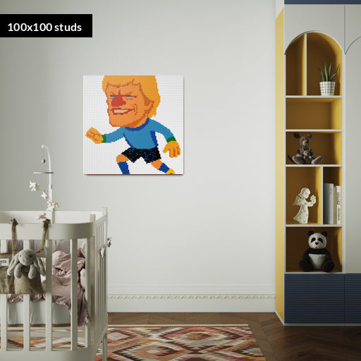 100*100studs, 80*80cm, 31,5*31,5inch