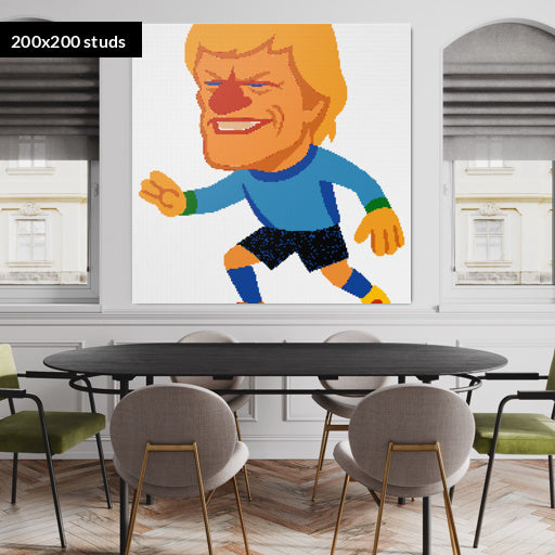 200*200studs, 160*160cm, 63*63inch
