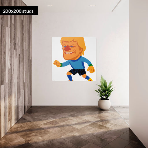 200*200studs, 160*160cm, 63*63inch