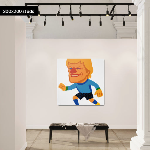 200*200studs, 160*160cm, 63*63inch
