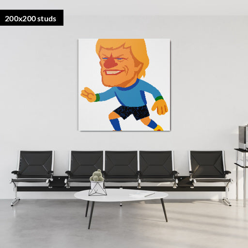 200*200studs, 160*160cm, 63*63inch