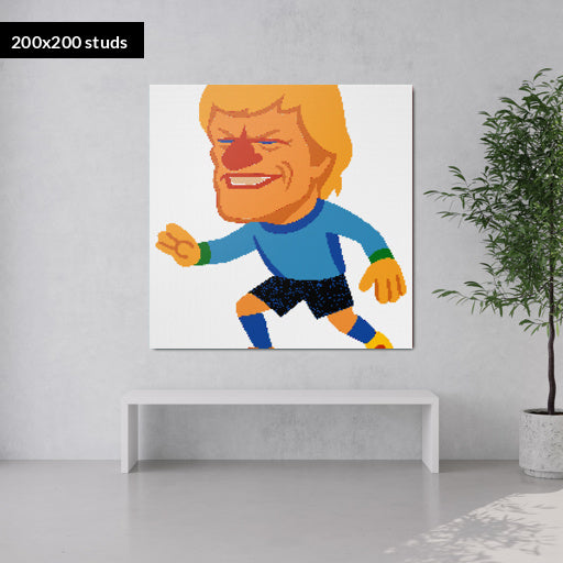 200*200studs, 160*160cm, 63*63inch