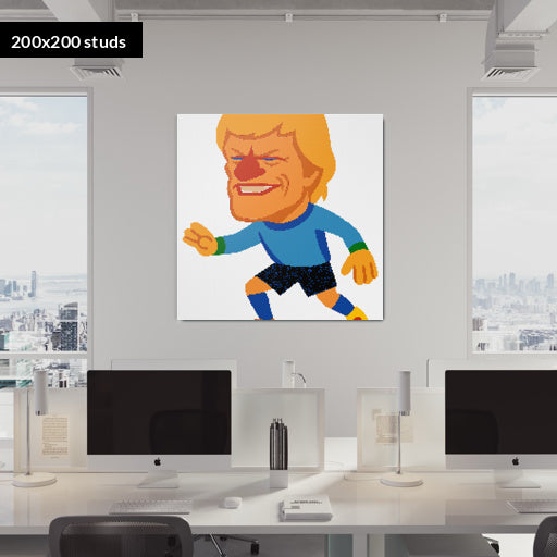 200*200studs, 160*160cm, 63*63inch