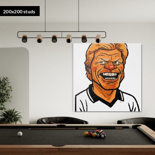 200*200studs, 160*160cm, 63*63inch