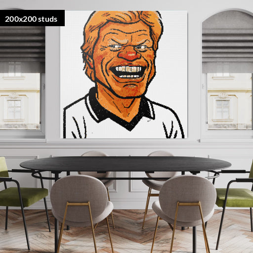 200*200studs, 160*160cm, 63*63inch