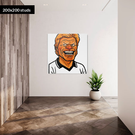 200*200studs, 160*160cm, 63*63inch