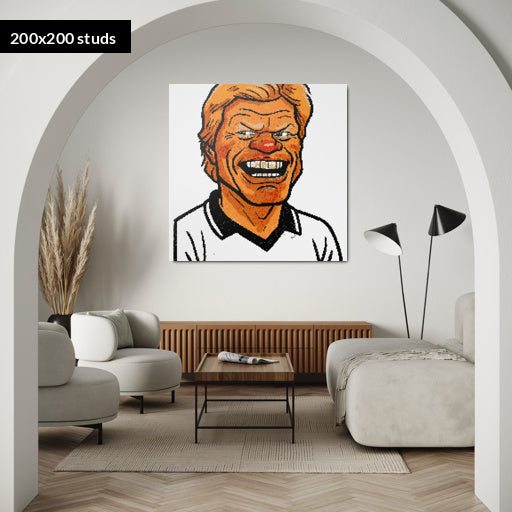 200*200studs, 160*160cm, 63*63inch