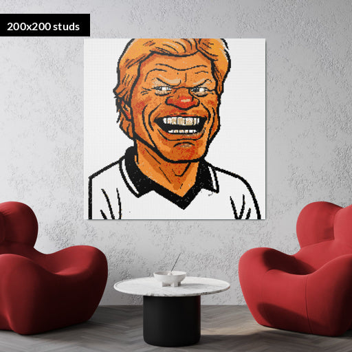 200*200studs, 160*160cm, 63*63inch