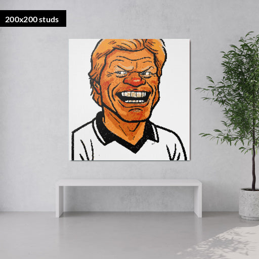 200*200studs, 160*160cm, 63*63inch