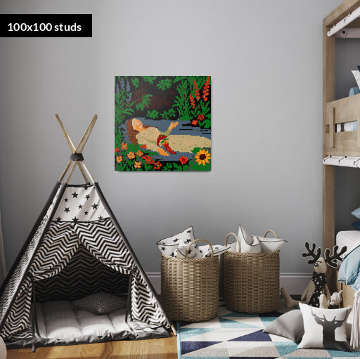 100*100studs, 80*80cm, 31,5*31,5inch
