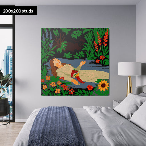 200*200studs, 160*160cm, 63*63inch