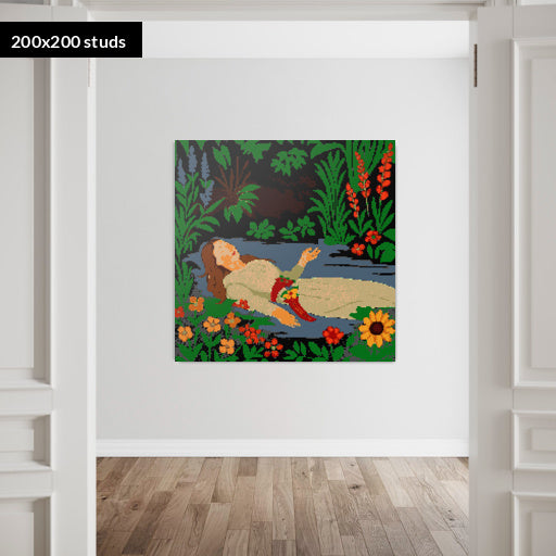 200*200studs, 160*160cm, 63*63inch