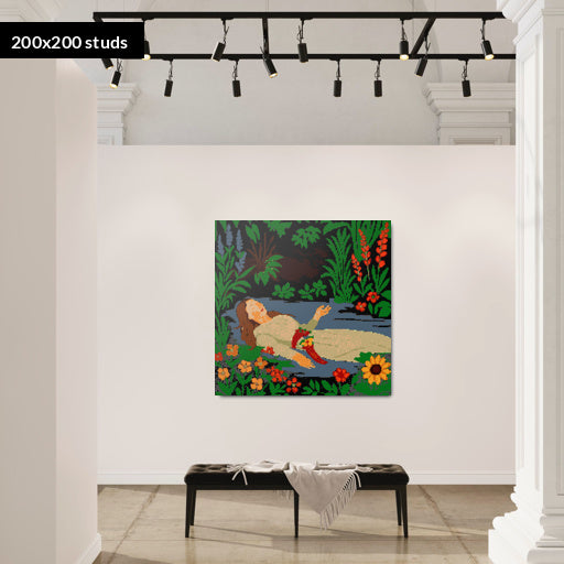 200*200studs, 160*160cm, 63*63inch