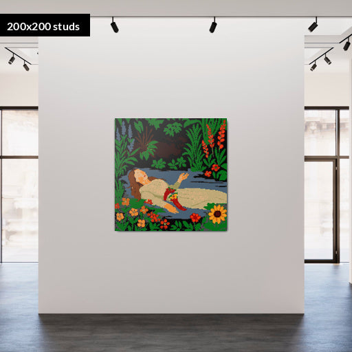 200*200studs, 160*160cm, 63*63inch