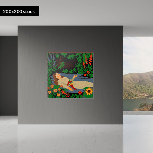 200*200studs, 160*160cm, 63*63inch