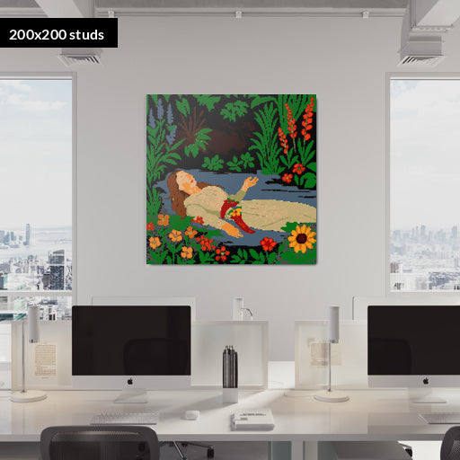 200*200studs, 160*160cm, 63*63inch