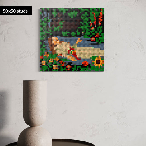 50*50studs, 40*40cm, 15,75*15,75inch