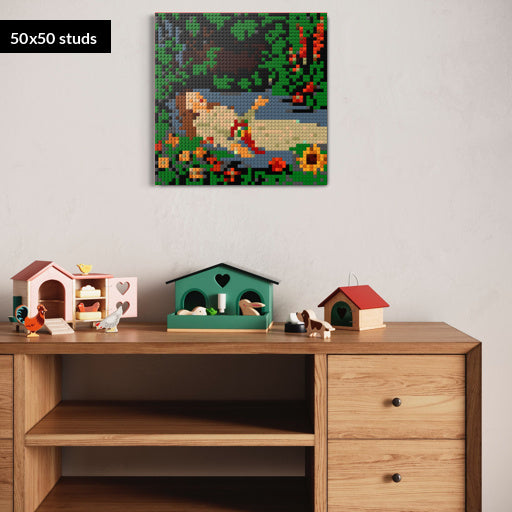 50*50studs, 40*40cm, 15,75*15,75inch