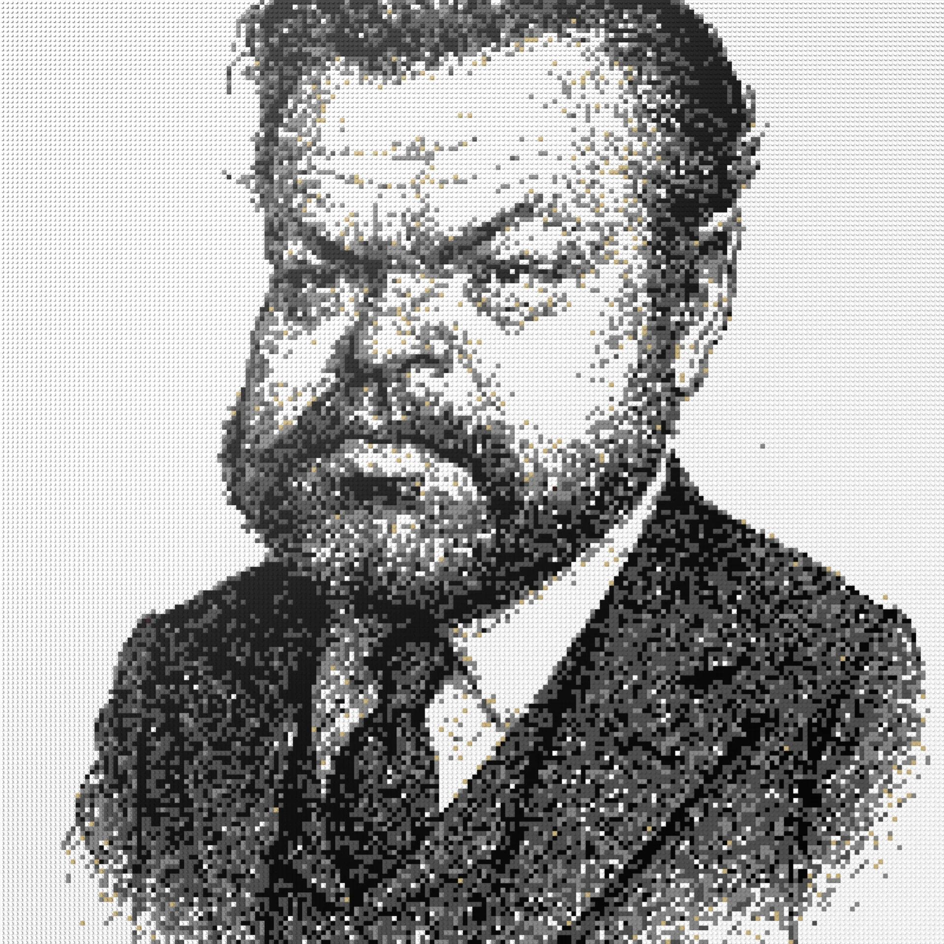 200*200studs, 160*160cm, 63*63inch