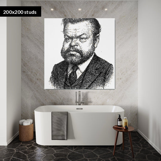 200*200studs, 160*160cm, 63*63inch