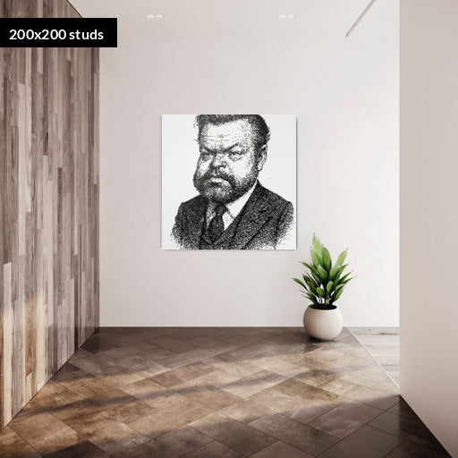 200*200studs, 160*160cm, 63*63inch